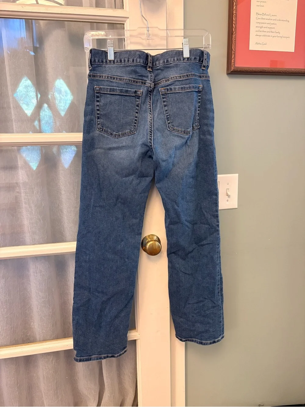 Old Navy Kids Blue Straight-Leg Jeans